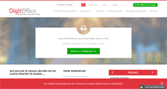 Desktop Screenshot of digitoffice.be