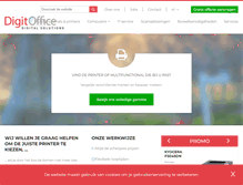 Tablet Screenshot of digitoffice.be